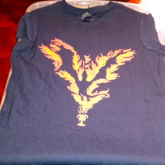 Gildan Other - Harry Potter Fire dragon dark blue T-shirt size medium